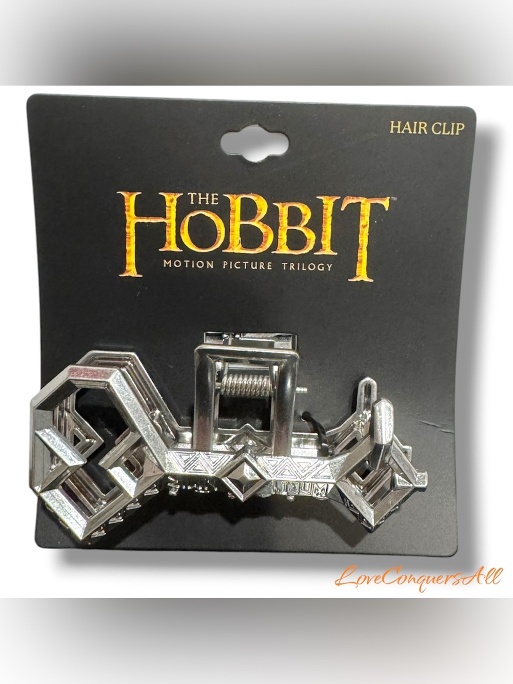 The Lord of the Rings The Hobbit Motion Picture Trilogy Hair Clip
